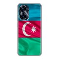 Дизайнерский силиконовый чехол для Realme C55 Флаг Азербайджана