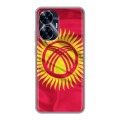 Дизайнерский силиконовый чехол для Realme C55 Флаг Киргизии