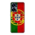 Дизайнерский силиконовый чехол для Realme C55 Флаг Португалии