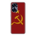 Дизайнерский силиконовый чехол для Realme C55 Флаг СССР