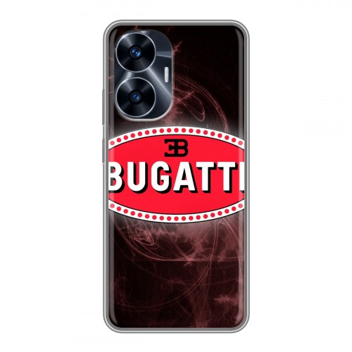 Дизайнерский силиконовый чехол для Realme C55 Bugatti