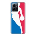 Дизайнерский силиконовый чехол для Xiaomi RedMi Note 12 НБА