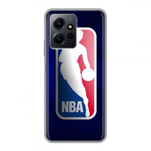 Дизайнерский силиконовый чехол для Xiaomi RedMi Note 12 НБА