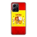 Дизайнерский силиконовый чехол для Xiaomi RedMi Note 12 флаг Испании