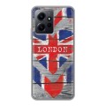 Дизайнерский силиконовый чехол для Xiaomi RedMi Note 12 British love