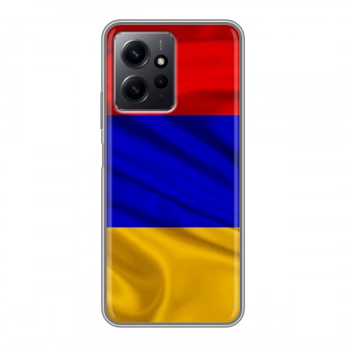 Дизайнерский силиконовый чехол для Xiaomi RedMi Note 12 Флаг Армении