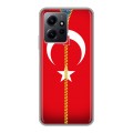 Дизайнерский пластиковый чехол для Xiaomi RedMi Note 12 Флаг Турции