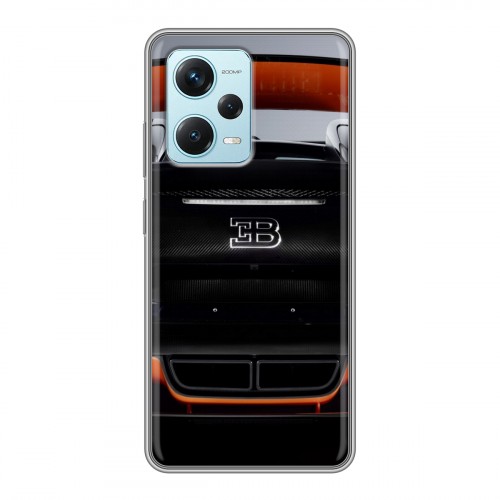Дизайнерский силиконовый чехол для Xiaomi RedMi Note 12 Pro Plus Bugatti