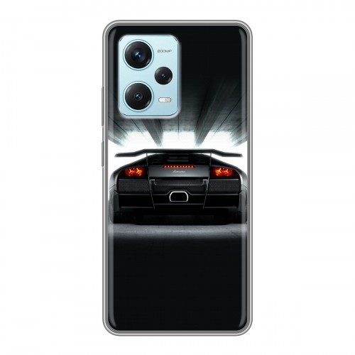Дизайнерский силиконовый чехол для Xiaomi RedMi Note 12 Pro Plus Lamborghini