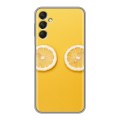 Дизайнерский силиконовый с усиленными углами чехол для Samsung Galaxy A24 4G Лимон