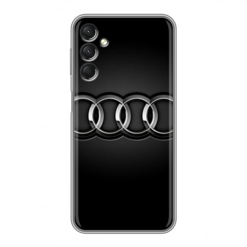 Дизайнерский силиконовый чехол для Samsung Galaxy A24 4G Audi