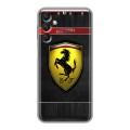 Дизайнерский силиконовый чехол для Samsung Galaxy A24 4G Ferrari