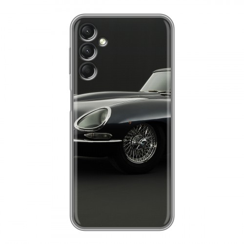 Дизайнерский силиконовый чехол для Samsung Galaxy A24 4G Jaguar