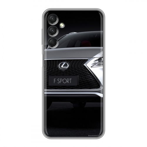 Дизайнерский силиконовый чехол для Samsung Galaxy A24 4G Lexus