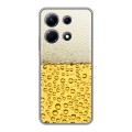 Дизайнерский пластиковый чехол для Infinix Note 30 Пузырьки пива