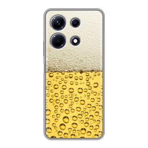 Дизайнерский силиконовый чехол для Infinix Note 30 Пузырьки пива