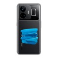 Полупрозрачный дизайнерский пластиковый чехол для Realme GT3 Абстракции