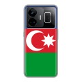 Дизайнерский силиконовый чехол для Realme GT3 Флаг Азербайджана