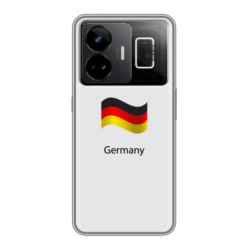 Дизайнерский силиконовый чехол для Realme GT3 Флаг Германии