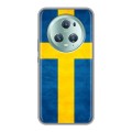 Дизайнерский силиконовый чехол для Huawei Honor Magic 5 Pro Флаг Швеции