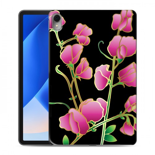 Дизайнерский силиконовый чехол для Huawei MatePad 11 (2023) Люксовые цветы