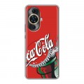 Дизайнерский силиконовый чехол для Huawei Nova 11 Pro Coca-cola