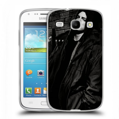 Дизайнерский пластиковый чехол для Samsung Galaxy Core Eminem