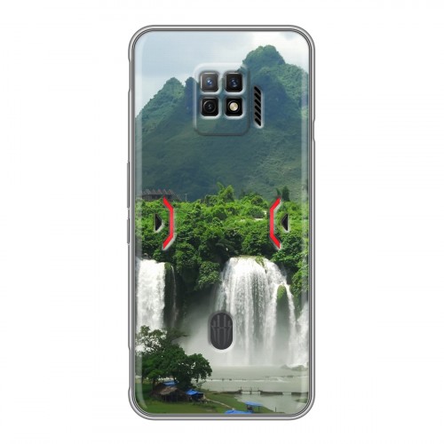 Дизайнерский силиконовый чехол для ZTE Nubia Red Magic 7 Pro водопады