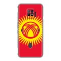 Дизайнерский силиконовый чехол для ZTE Nubia Red Magic 7 Pro флаг Киргизии