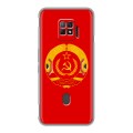 Дизайнерский силиконовый чехол для ZTE Nubia Red Magic 7 Pro Флаг СССР