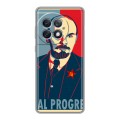 Дизайнерский силиконовый чехол для OnePlus Ace 2 Pro Владимир Ленин