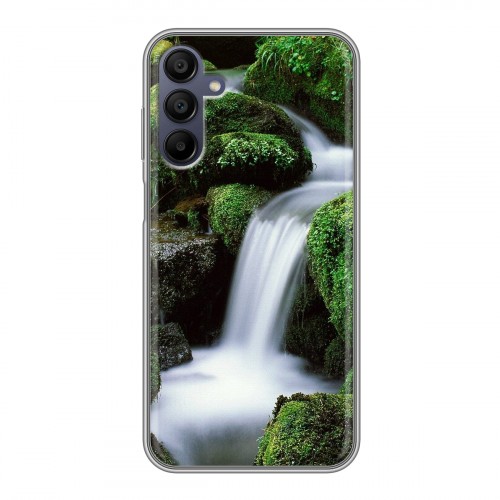 Дизайнерский силиконовый чехол для Samsung Galaxy A15 Водопады