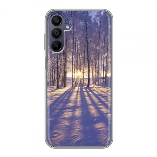 Дизайнерский силиконовый чехол для Samsung Galaxy A15 Зима