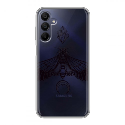 Полупрозрачный дизайнерский пластиковый чехол для Samsung Galaxy A15 Мистические знаки