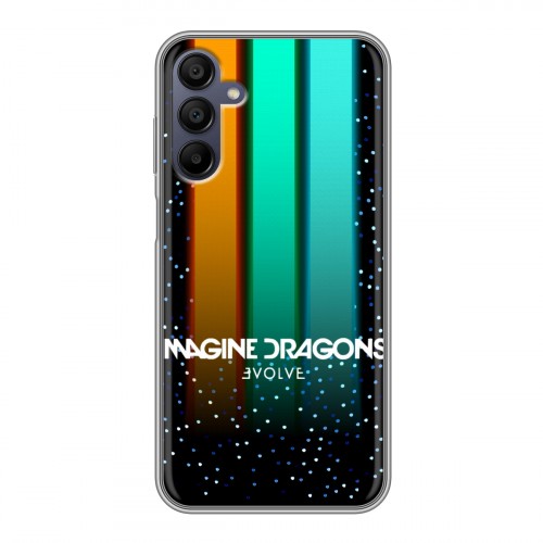Дизайнерский силиконовый чехол для Samsung Galaxy A15 Imagine Dragons