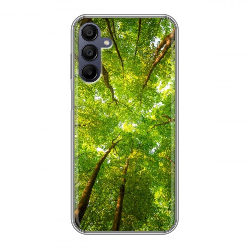 Дизайнерский пластиковый чехол для Samsung Galaxy A15 лес