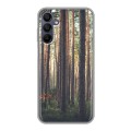 Дизайнерский силиконовый чехол для Samsung Galaxy A15 лес