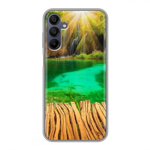 Дизайнерский силиконовый чехол для Samsung Galaxy A15 водопады