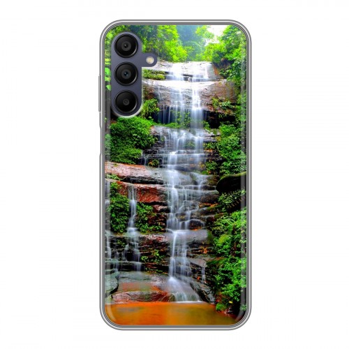 Дизайнерский силиконовый чехол для Samsung Galaxy A15 водопады