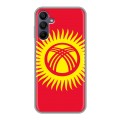 Дизайнерский пластиковый чехол для Samsung Galaxy A15 Флаг Киргизии