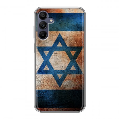 Дизайнерский силиконовый чехол для Samsung Galaxy A15 Флаг Израиля