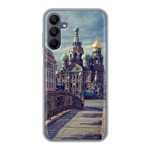 Дизайнерский силиконовый чехол для Samsung Galaxy A15 Санкт-Петербург