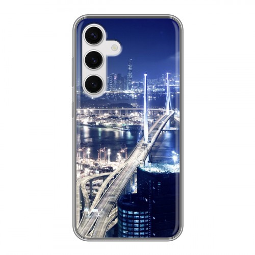 Дизайнерский силиконовый чехол для Samsung Galaxy S24 Гонконг