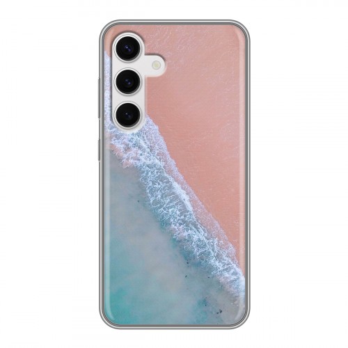 Дизайнерский силиконовый чехол для Samsung Galaxy S24 Райский океан
