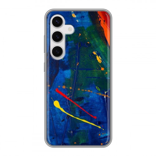 Дизайнерский пластиковый чехол для Samsung Galaxy S24 Мазки краски