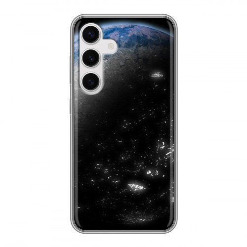Дизайнерский силиконовый чехол для Samsung Galaxy S24 Земля