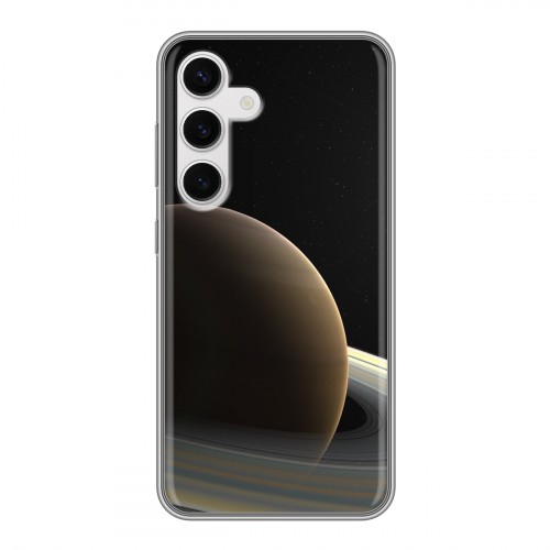 Дизайнерский силиконовый чехол для Samsung Galaxy S24 Сатурн