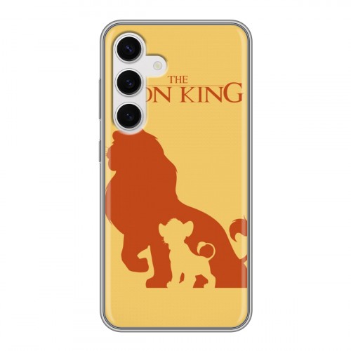 Дизайнерский силиконовый чехол для Samsung Galaxy S24 Король Лев