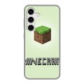 Дизайнерский пластиковый чехол для Samsung Galaxy S24 Minecraft