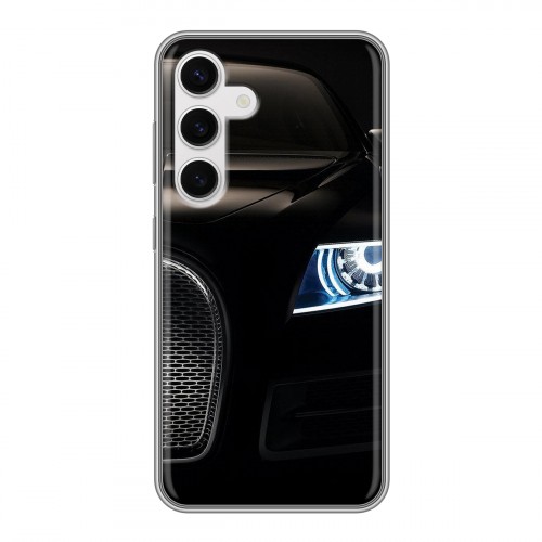 Дизайнерский силиконовый чехол для Samsung Galaxy S24 Bugatti